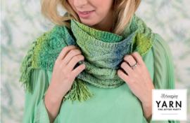 YARN The After Party nr. 012 Mossy Cabled Scarf NL