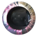 14mm Geel Roze Fantasie Ogen