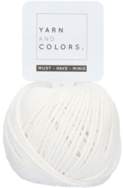 YARN AND COLORS MUST-HAVE MINIS 001 White