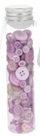 Trimits Knopen pastel Paars