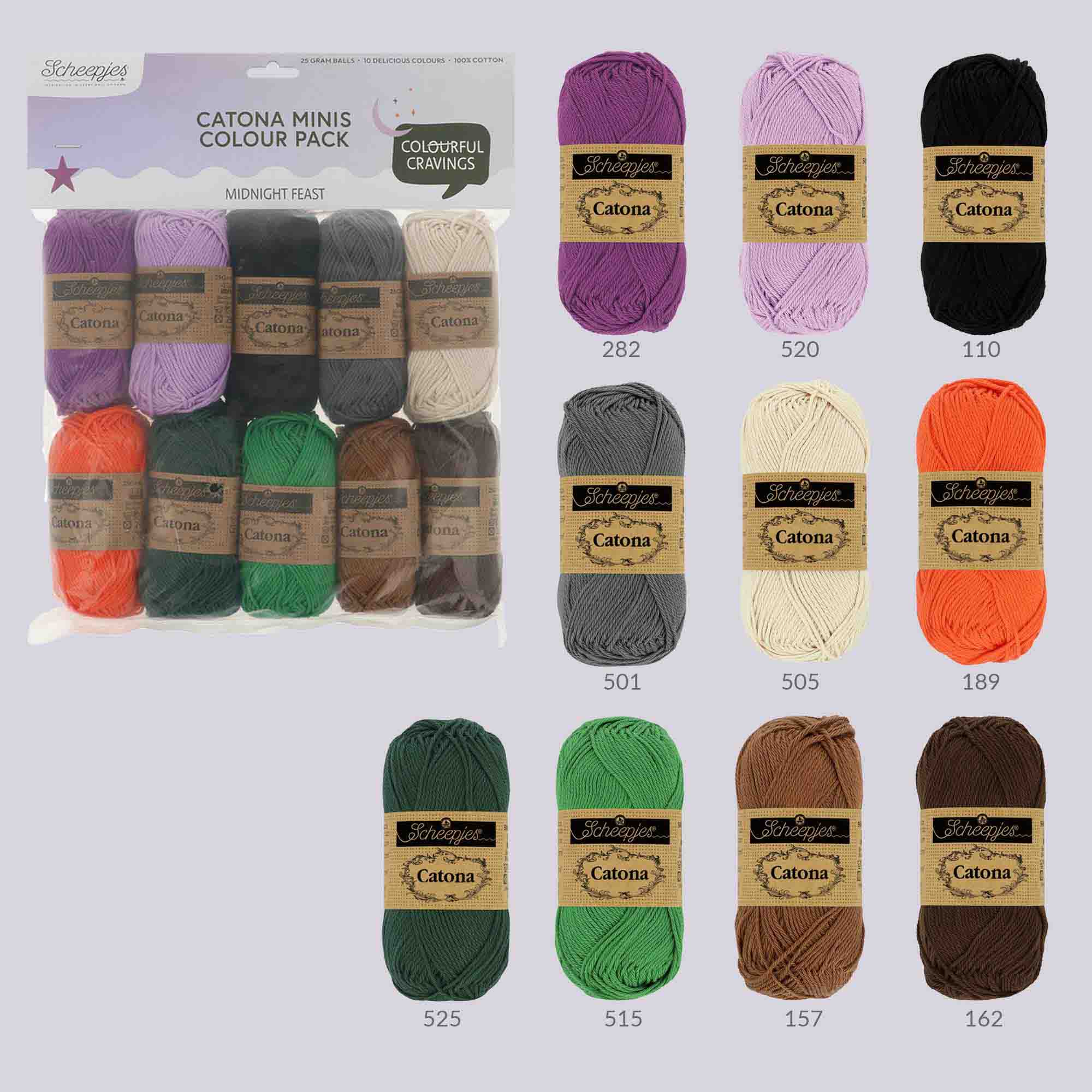 Catona colour pack - Midnight Feast