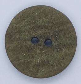 Groen Grijze Knoop 23 mm