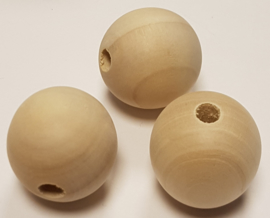 30mm Blank Houten Kralen 1 Stuk
