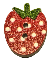 Aardbeien knopen Rood (5 stuks)