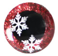 14mm Rode Ogen met Sneeuwvlokken