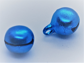 10mm Aqua Blauwe Belletjes per 10 stuks