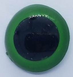 Veiligheidsogen Groen 18mm (2 stuks)