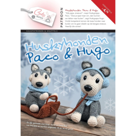 Patroonboekje Huskyhonden Paco en Hugo