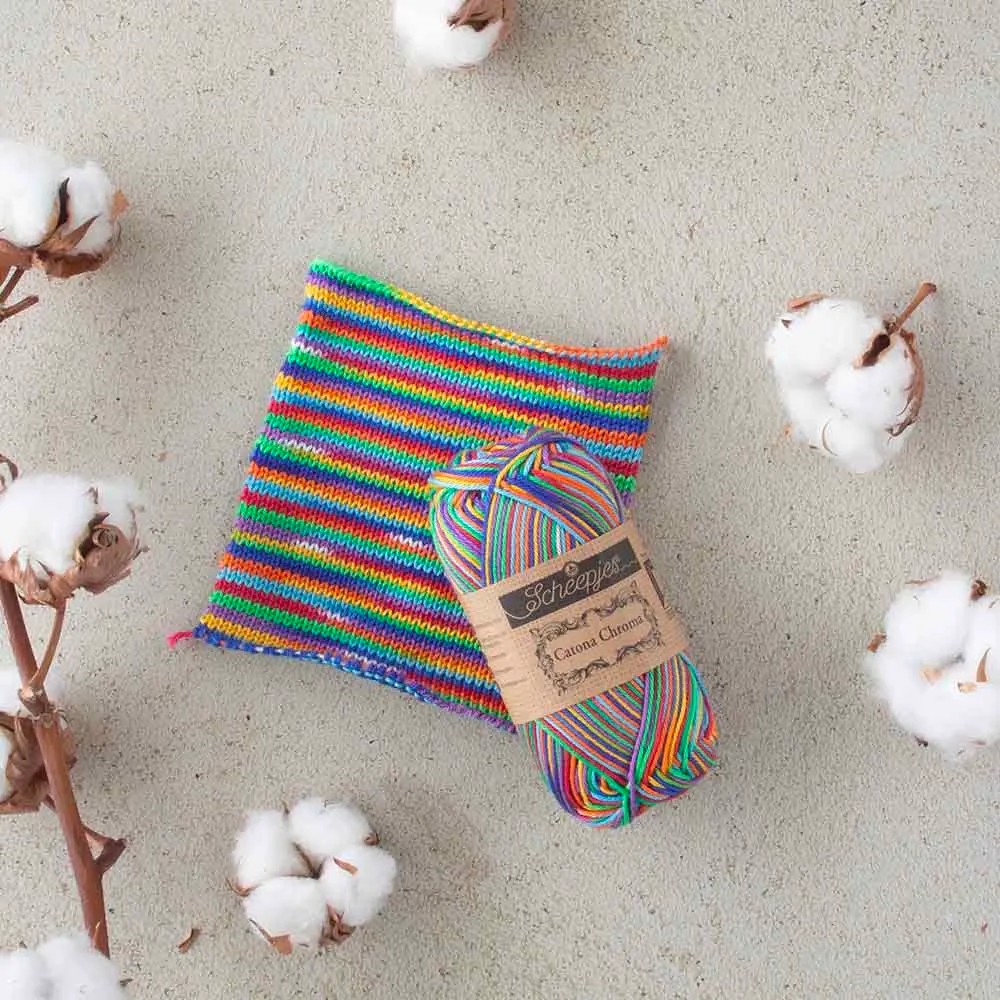 Scheepjes Catona Chroma 022 Rainbow