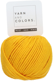 YARN AND COLORS MUST-HAVE MINIS 015 Mustard