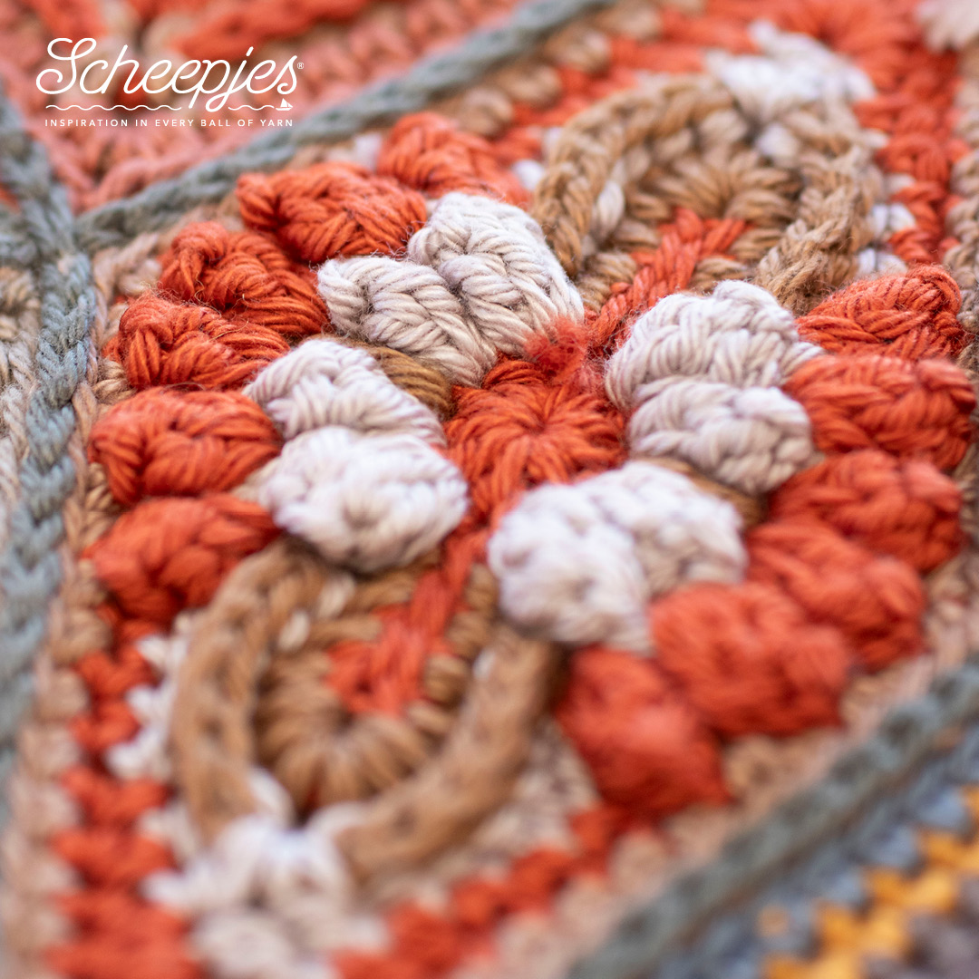 Scheepjes CAL Festival of Lights blanket -Organicon kit