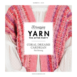 YARN The After Party nr.016 Coral Dreams Cardigan NL