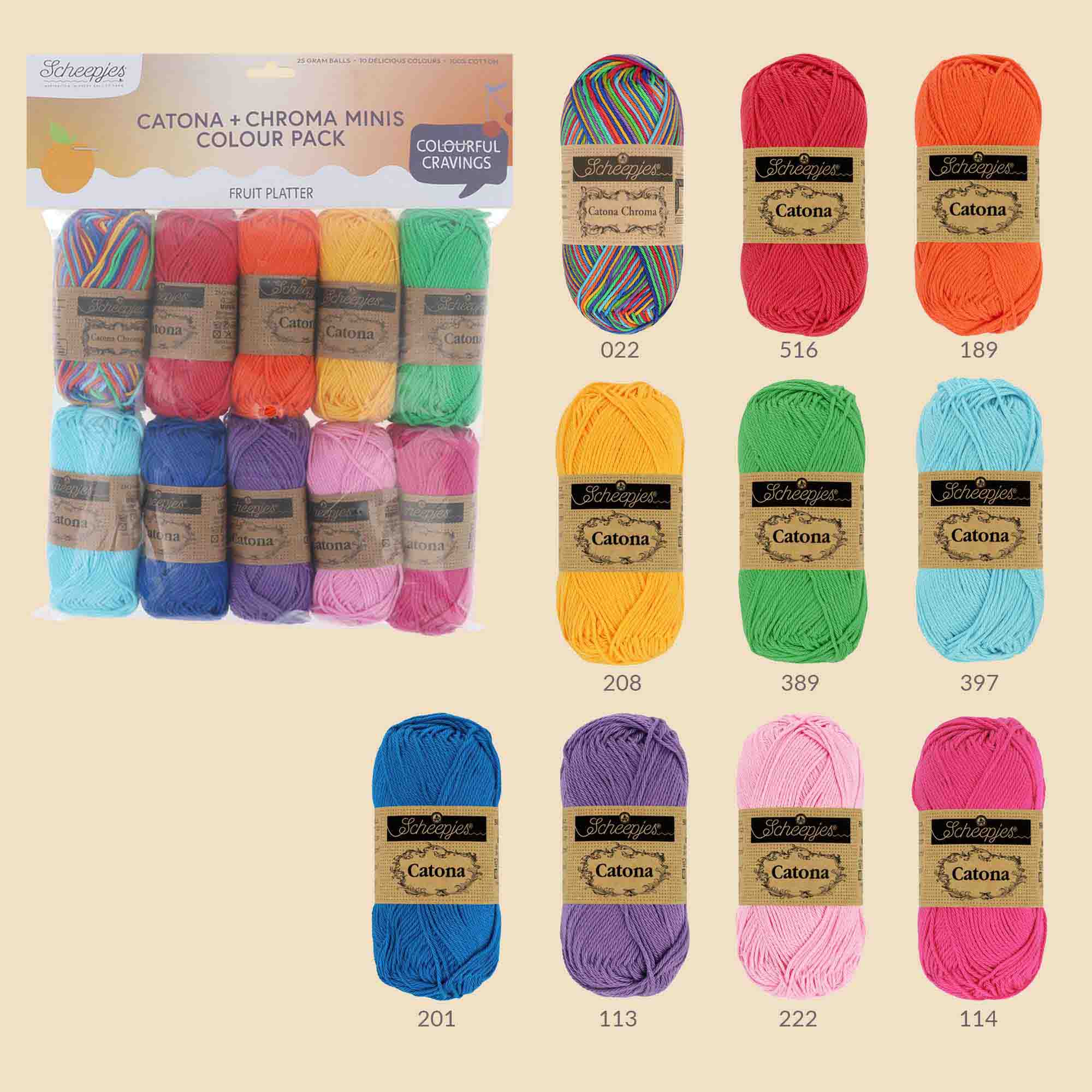 Catona colour pack - Fruit Platter