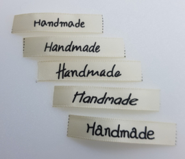 Verschillende Labels Hand made 4,5 x 0,9 cm (5 stuks)