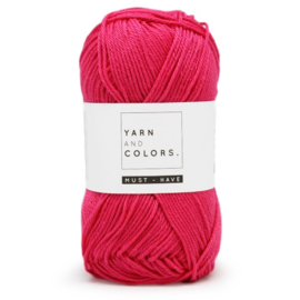 YARN AND COLORS MUST-HAVE 034 DEEP CERISE