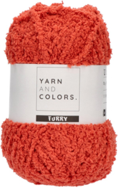 YARN AND COLORS FURRY 023 Brick