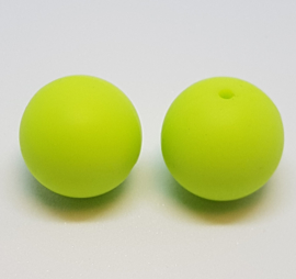 Appel Groene Silicone Kralen 20mm