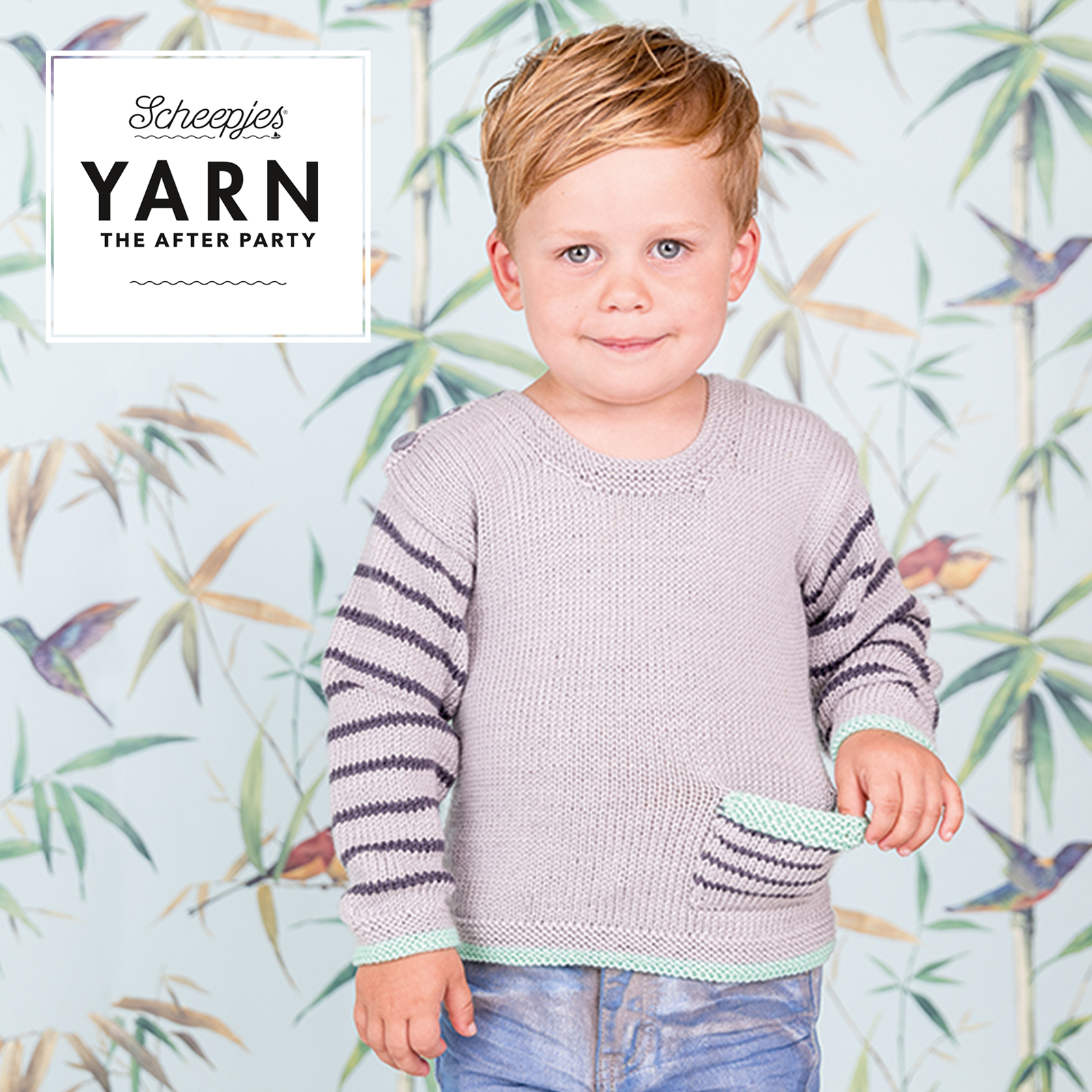 YARN The After Party nr. 022 Dino Hunter Sweater NL