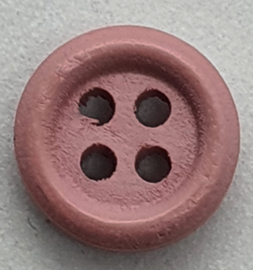 Oud Roze Knopen 10mm (10 stuks)