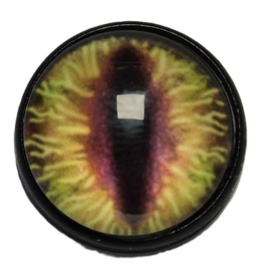 Geel Bruine Reptielen Ogen 18mm