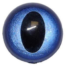 18mm Blauwe Kattenogen