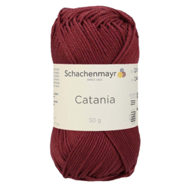 Catania katoen 425 Burgundy