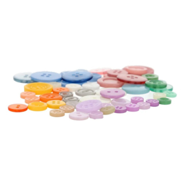 Trimits Knopen pastel Oranje