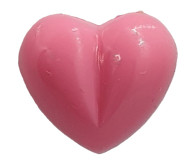 Veiligheidsneus Roze Hartje 13 mm