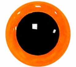Veiligheidsogen Oranje 10mm (2 stuks)