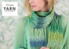 YARN The After Party nr. 012 Mossy Cabled Scarf NL