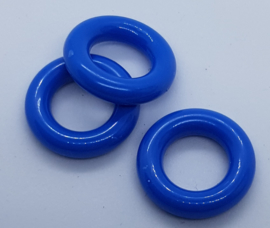 Durable Plastic ringetjes - 25 mm - Donker Blauw (5 Stuks)