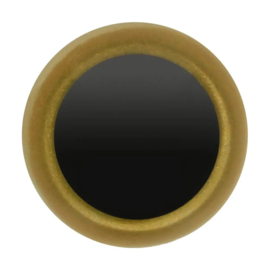 Veiligheidsogen Helder Goud 08mm (2 stuks)