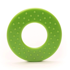 Durable Bijtring - Rond met noppen  - Apple Green 495