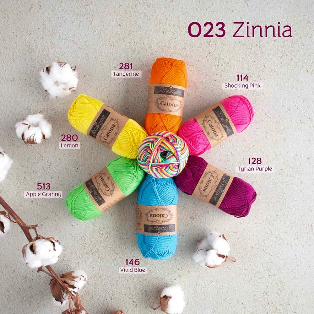 Scheepjes Catona Chroma 023 Zinnia