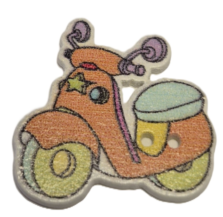 Scooter Knoop Oranje