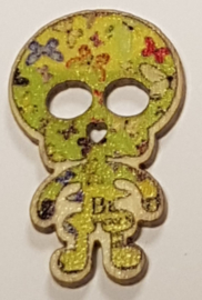 Skelet Knopen 30mm