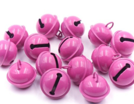 20mm Roze Rode Belletjes (5 stuks)