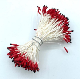 144 st meeldraadjes 1,5 mm mat bruin