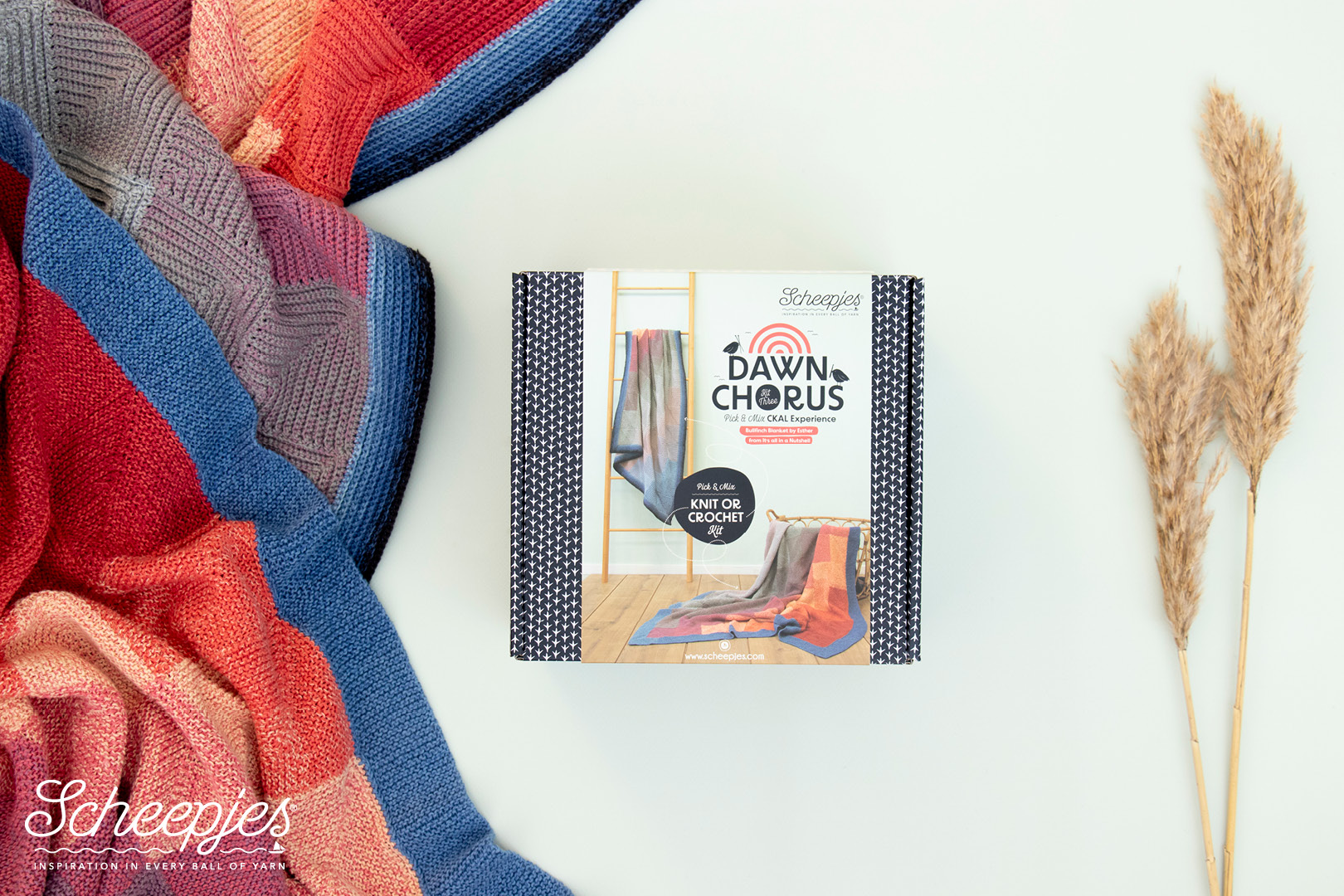 Scheepjes CKAL Bullfinch Blanket kit