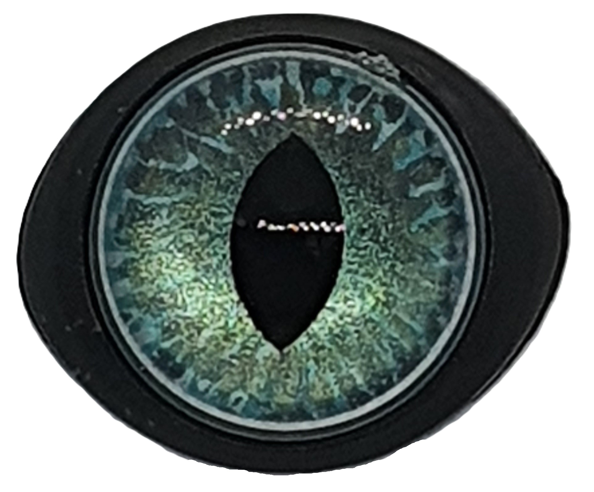 Blauwe Groene Kattenogen 10mm
