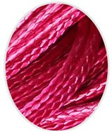 Wax koord 1mm Donker Fuchsia