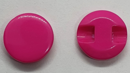 Gladde Knopen Donker Roze 12 mm (5 stuks)