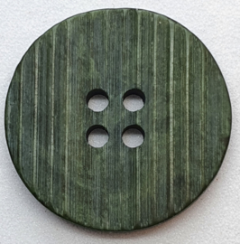 Groen Grijze Knoop met relief 23 mm