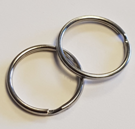 Restyle Sleutelhanger ringen 25mm  (5 Stuks)
