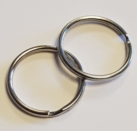 Sleutelhanger ringen 20mm  (5 Stuks)