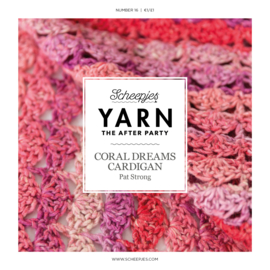 YARN The After Party nr.016 Coral Dreams Cardigan NL