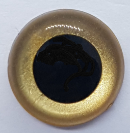 Veiligheidsogen Goud 10mm (2 stuks) II