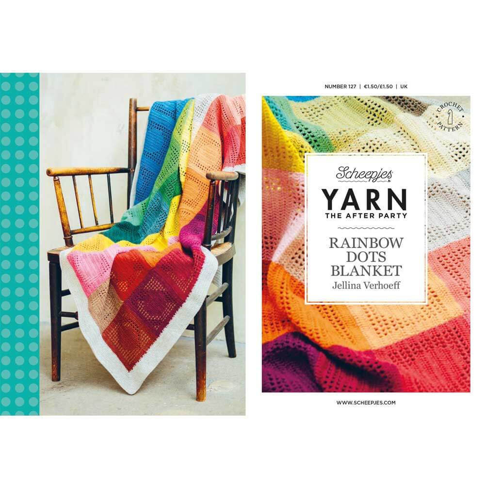 YARN The After Party nr. 127 Rainbow Dots Blanket (Engels)