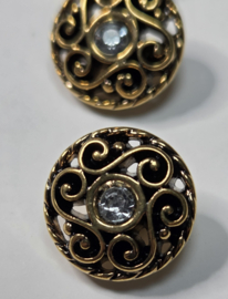 Knopen Elegant nr. 722 D Goudkleurig