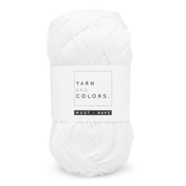 YARN AND COLORS MUST-HAVE 001 WHITE